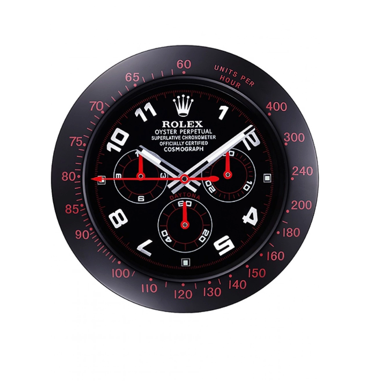 Good Copy Rolex Watches Clock Daytona Rolex Wall Cosmograph 621908 Black-Red 0627